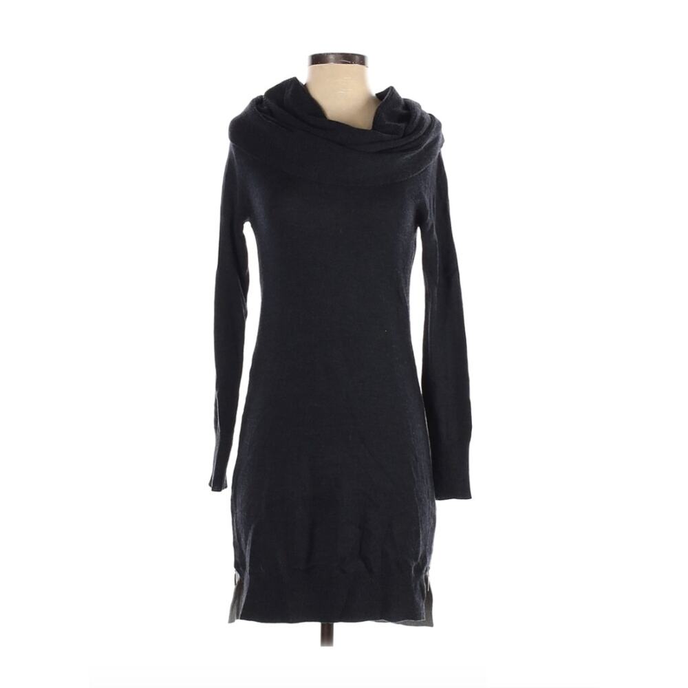 Cynthia‎ Rowley Merino Wool Zip Sweater Dress
